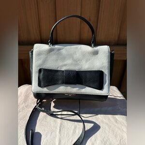 Karl Lagerfeld Leather Shoulder Bag- EUC